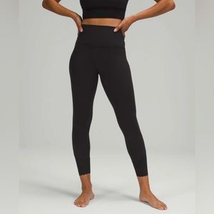 NWOT lululemon Align™ Scalloped Hem High-Rise Pant 25"